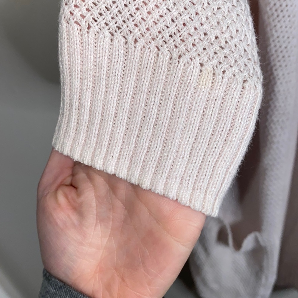 🎱Blush pink cardigan with pockets! - Picture 3 of 7